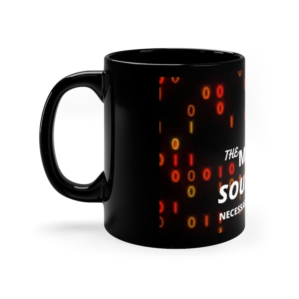 11oz Black Mug