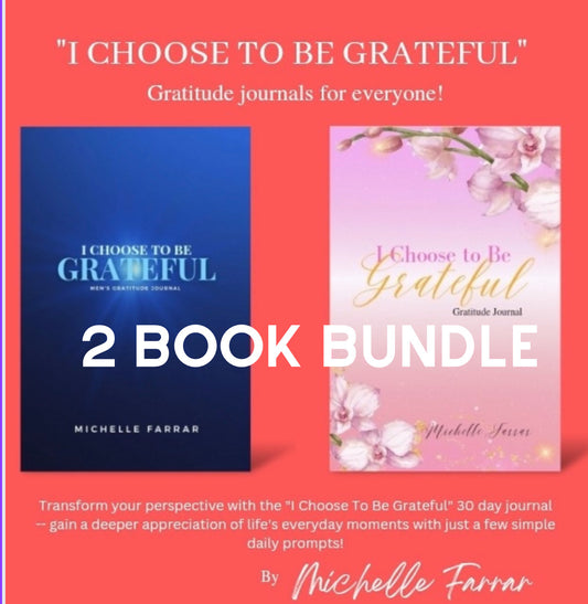 I CHOOSE TO BE GRATEFUL  2 Journal Bundle